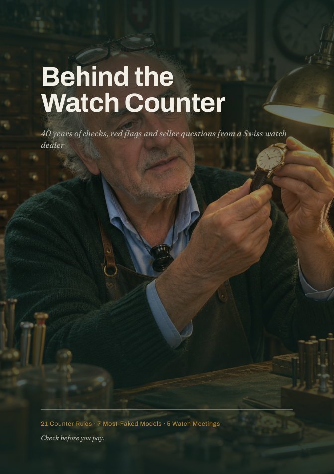 Behind the Watch Counter — book cover